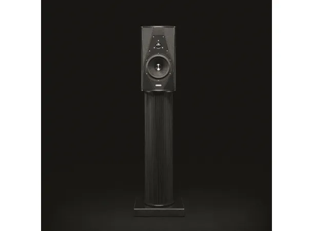 Sonus Faber Guarneri Evolution, sort Pianolakk, matt sort topp, inkl. stativ 